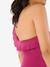 Maillot de bain de grossesse Bloom fuchsia+noir+vert - vertbaudet enfant 