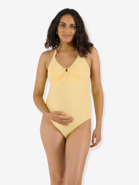 Maillot de bain 1 pièce maternité jaune - vertbaudet enfant 