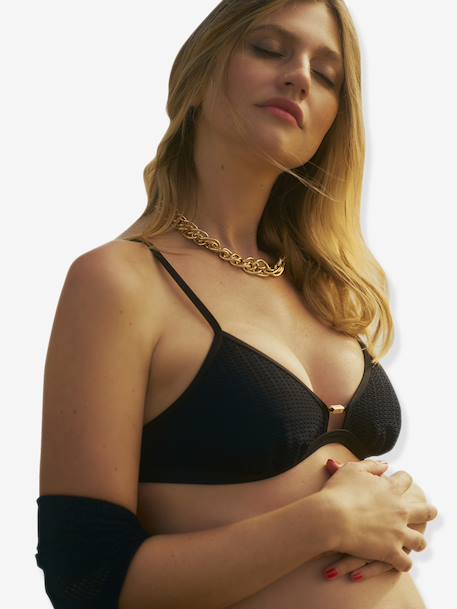 Maillot de bain 2 pièce maternité noir - vertbaudet enfant 