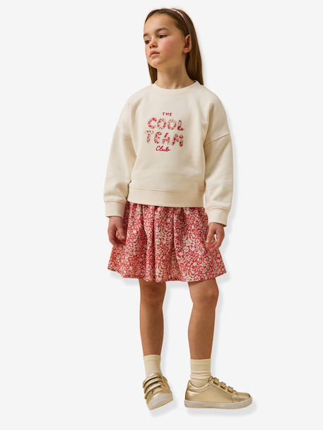 Sweat Cool Team rouge - vertbaudet enfant 