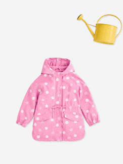 -Ciré fille à capuche motifs magiques 