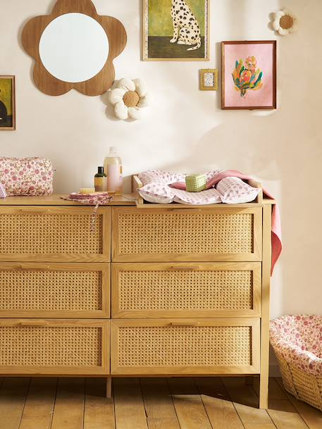 Plan à langer compatible commode 42 et 52cm de profondeur bois - vertbaudet enfant 