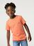 T-shirt garçon personnalisable manches courtes blanc+BLEU+mangue+rouge+sauge - vertbaudet enfant 