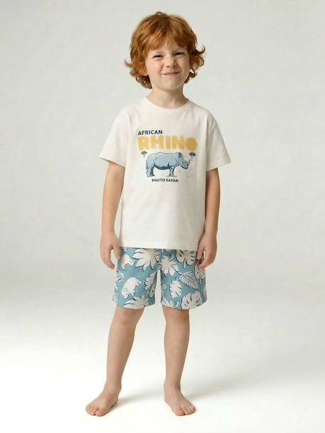 Garçon-Ensemble t-shirt short garçon coton