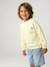 Sweat col rond manches longues jaune pâle+mangue+vert d'eau - vertbaudet enfant 