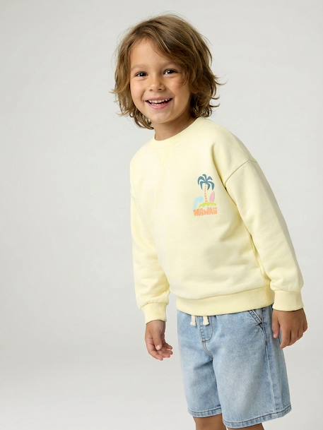 Garçon-Sweat col rond manches longues