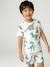 Lot 2 pyjashort garçon dinosaure vert sauge - vertbaudet enfant 