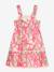 Robe d'été, volants, imprimé palmiers fille DANAMADE rose - vertbaudet enfant 