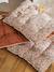 Matelas de sol bi-matière fleurs/velours RETRO FLOWER cannelle - vertbaudet enfant 