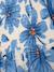 Jurk met bloemenprint en lange mouwen voor meisjes DANAMADE blauw - vertbaudet enfant 