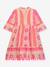 Robe à motif bohème graphique fille DANAMADE rose - vertbaudet enfant 