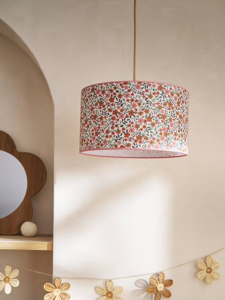 Lampenkap voor hanglamp RETRO FLOWER kaneel - vertbaudet enfant 