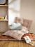 Matelas de sol bi-matière fleurs/velours RETRO FLOWER cannelle - vertbaudet enfant 