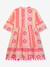 Robe à motif bohème graphique fille DANAMADE rose - vertbaudet enfant 