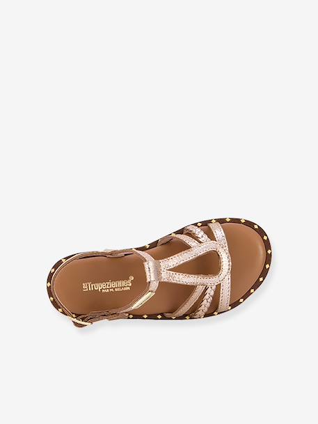 Sandales Baps doré - vertbaudet enfant 
