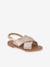 Sandales Bisou doré+multicolore - vertbaudet enfant 