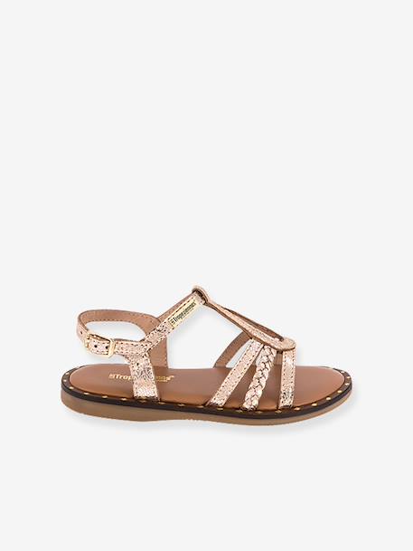 Sandales Baps doré - vertbaudet enfant 