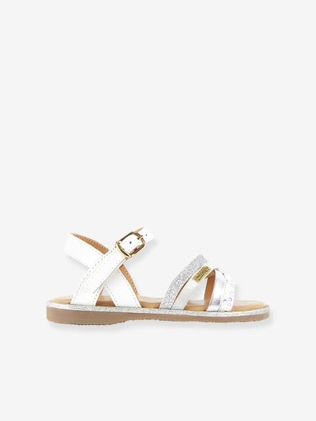 Sandalen Inaya goud+wit - vertbaudet enfant 