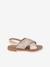 Sandales Bisou doré+multicolore - vertbaudet enfant 