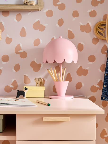 Kantelbare metalen tafellamp lichtroze - vertbaudet enfant 