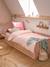 Lit enfant gigogne POESIE 90x190cm rose - vertbaudet enfant 