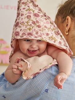 -Cape de bain et gant LATIKA