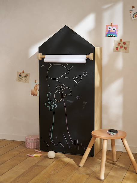 Bibliothèque rangement ardoise maison ARTISTE bois - vertbaudet enfant 