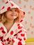 Peignoir en coton imprimé coeurs rose imprimé - vertbaudet enfant 