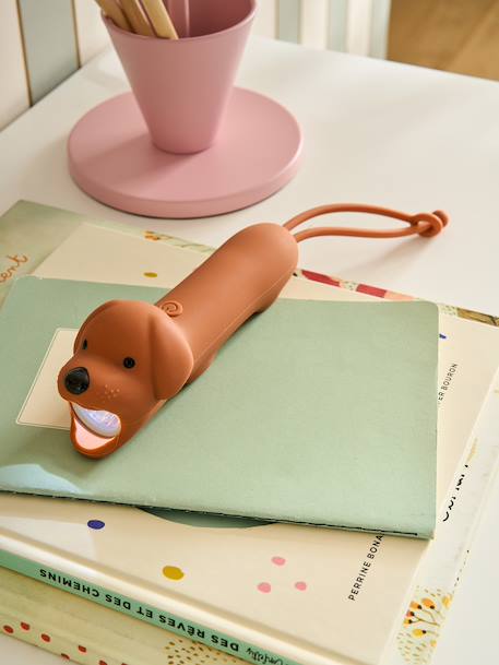Veilleuse enfant silicone Teckel caramel - vertbaudet enfant 