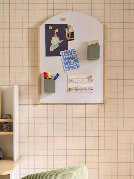 Collagelijst van metaal en hout beige - vertbaudet enfant 