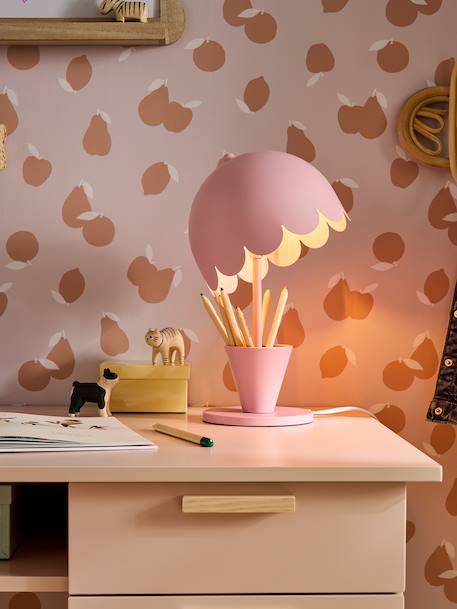 Kantelbare metalen tafellamp lichtroze - vertbaudet enfant 
