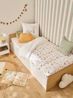 Chambre et rangement-Chambre-Lit bébé, lit enfant-Lit enfant-Lit enfant coffre rangement bois 90x190cm