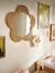 Miroir mural bois forme fleur bois - vertbaudet enfant 