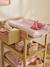 Verschoningsmatras VERTBAUDET  Leeuwen welp beige, bedrukt+ecru+groen, bedrukt+roze, bedrukt+touw+WIT GEDRUKTE - vertbaudet enfant 
