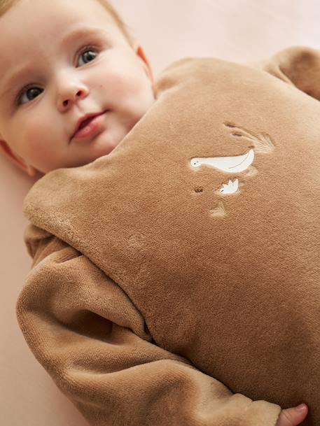 Gigoteuse hiver manches amovibles caramel - vertbaudet enfant 