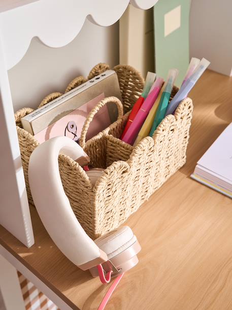 Essentiële decoratie: potloodhouder met geschulpte rand beige - vertbaudet enfant 