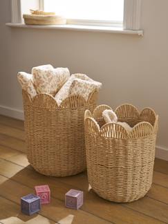 -Lot 2 paniers de rangement gigognes