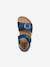 Sandales J GHITA BOY bleu+marron+NAVY RED - vertbaudet enfant 