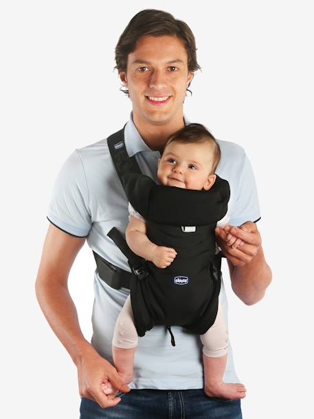 Porte-bébé ergonomique CHICCO Easy Fit Black night+gris - vertbaudet enfant 