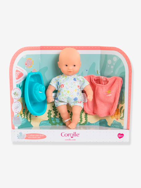 Poppenkoffertje voor een mini bad meerkleurig - vertbaudet enfant 