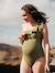 Maillot de bain de grossesse Bloom fuchsia+noir+vert - vertbaudet enfant 