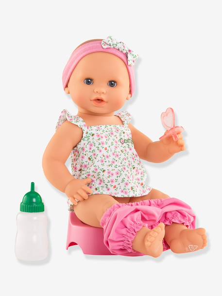 Poupon Emma fait pipi fleurie rose - vertbaudet enfant 