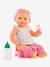 Poupon Emma fait pipi fleurie rose - vertbaudet enfant 