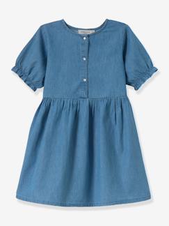 -Robe courte denim