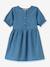 Robe courte denim stone - vertbaudet enfant 