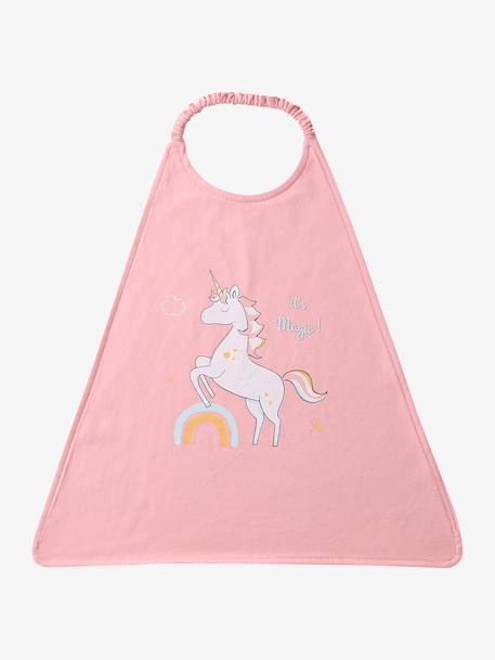 Lot 3 grands bavoirs rose+vert d'eau - vertbaudet enfant 