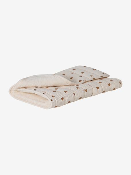 24-uurs tas MAMA TEDDY cappuccino+ecru+wit+wit, bedrukt - vertbaudet enfant 