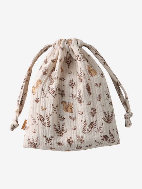 Lot 6 lingettes lavables pochon ficelle - vertbaudet enfant 