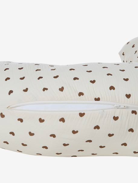 Coussin allaitement avec housse écru - vertbaudet enfant 