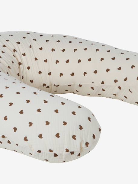 Coussin allaitement avec housse écru - vertbaudet enfant 